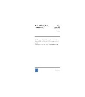 IEC 61360-5 Ed. 1.0 en:2004