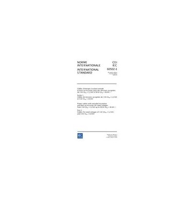 IEC 60502-1 Ed. 2.0 b:2004