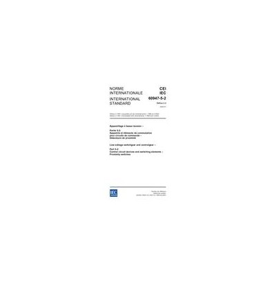 IEC 60947-5-2 Ed. 2.2 b:2004