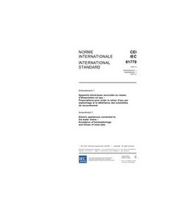 IEC 61770 Amd.1 Ed. 1.0 b:2004