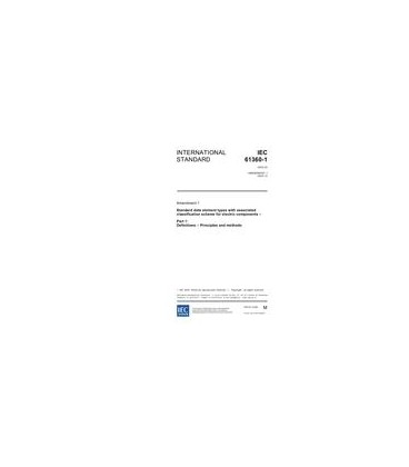 IEC 61360-1 Amd.1 Ed. 2.0 en:2003