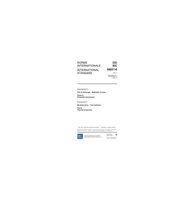 IEC 60851-6 Amd.2 Ed. 2.0 b:2003
