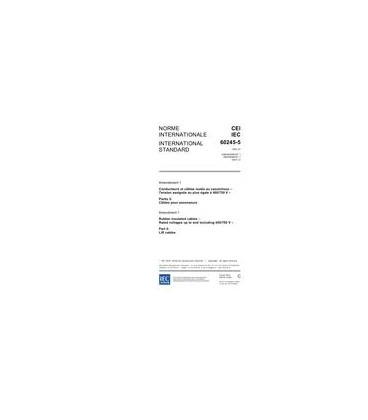 IEC 60245-5 Amd.1 Ed. 2.0 b:2003
