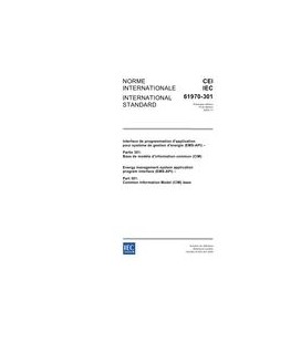 IEC 61970-301 Ed. 1.0 b:2003