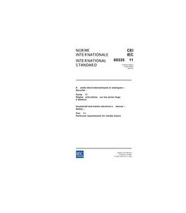 IEC 60335-2-11 Ed. 6.0 b:2003