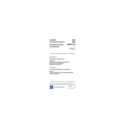 IEC 60947-5-2 Amd.2 Ed. 2.0 b:2003
