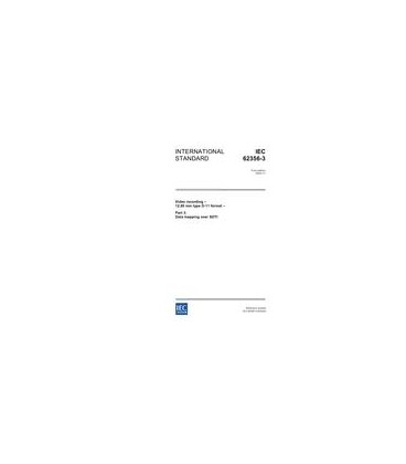 IEC 62356-3 Ed. 1.0 en:2003