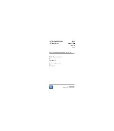 IEC 60825-4 Ed. 1.2 en:2003