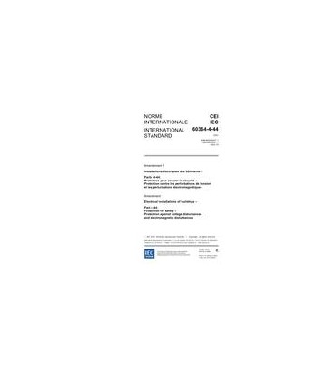 IEC 60364-4-44 Amd.1 Ed. 1.0 b:2003