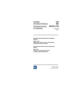 IEC 60335-2-103 Ed. 1.0 b:2003