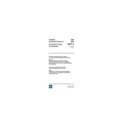 IEC 60401-3 Ed. 1.0 b:2003