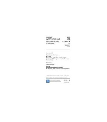 IEC 61347-2-9 Amd.1 Ed. 1.0 b:2003
