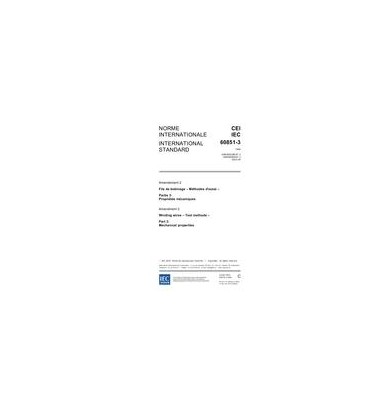 IEC 60851-3 Amd.2 Ed. 2.0 b:2003