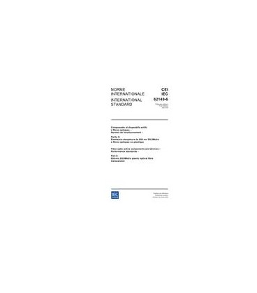 IEC 62149-6 Ed. 1.0 b:2003