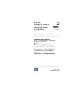 IEC 60898-2 Ed. 1.1 b:2003