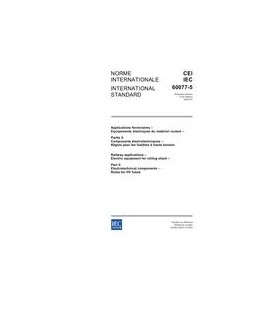 IEC 60077-5 Ed. 1.0 b:2003