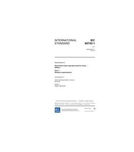 IEC 60745-1 Amd.2 Ed. 3.0 en:2003