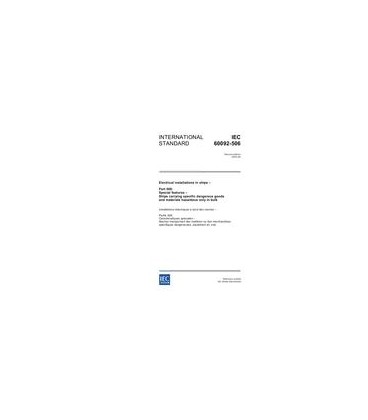 IEC 60092-506 Ed. 2.0 en:2003