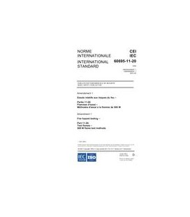 IEC 60695-11-20 Amd.1 Ed. 1.0 b:2003