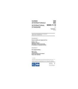 IEC 60695-11-10 Amd.1 Ed. 1.0 b:2003