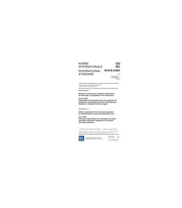 IEC 61010-2-081 Amd.1 Ed. 1.0 b:2003