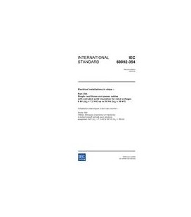 IEC 60092-354 Ed. 2.0 en:2003