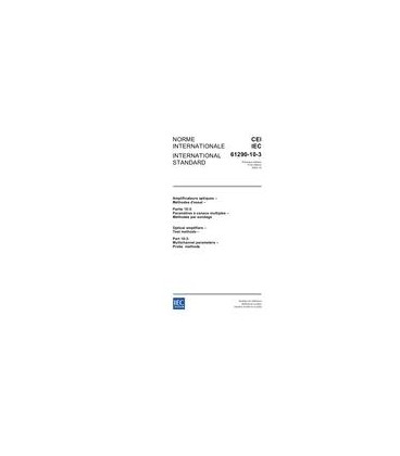 IEC 61290-10-3 Ed. 1.0 b:2003
