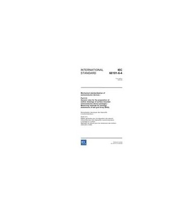 IEC 60191-6-4 Ed. 1.0 en:2003