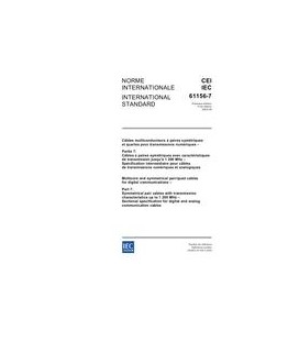 IEC 61156-7 Ed. 1.0 b:2003