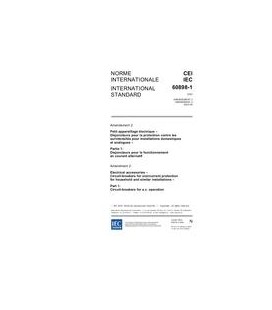 IEC 60898-1 Amd.2 Ed. 1.0 b:2003