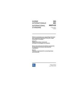 IEC 60670-22 Ed. 1.0 b:2003