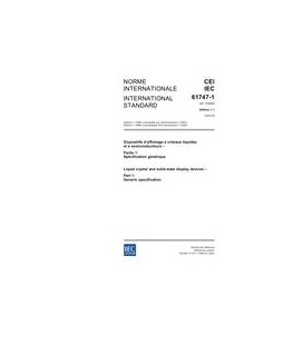 IEC 61747-1 Ed. 1.1 b:2003