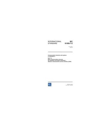 IEC 61850-7-2 Ed. 1.0 en:2003