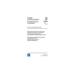 IEC 61954 Ed. 1.1 b:2003