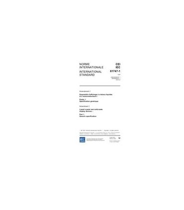IEC 61747-1 Amd.1 Ed. 1.0 b:2003
