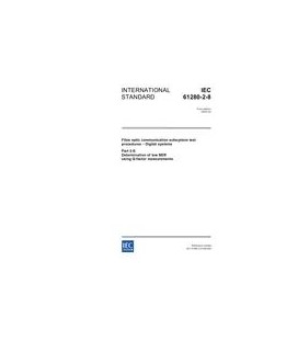 IEC 61280-2-8 Ed. 1.0 en:2003