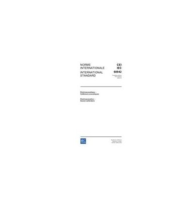 IEC 60942 Ed. 3.0 b:2003