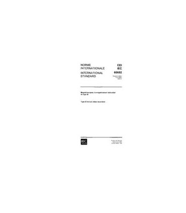 IEC 60602 Ed. 1.0 b:1980
