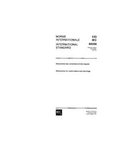IEC 60356 Ed. 1.0 b:1971