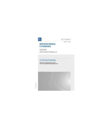IEC 61204-3 Ed. 3.0 b:2016