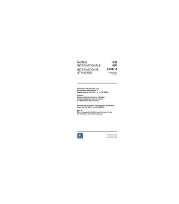 IEC 61587-3 Ed. 1.0 b:2006
