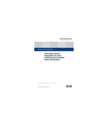 BS PD IEC/TR 62732:2012