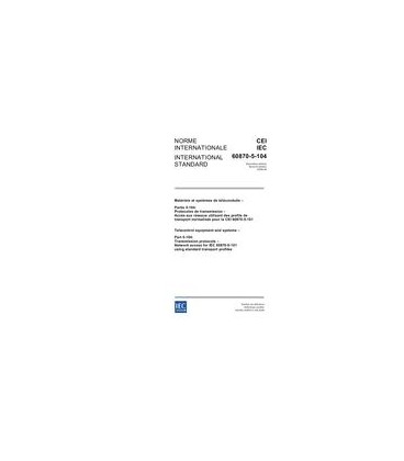IEC 60870-5-104 Ed. 2.0 b:2006