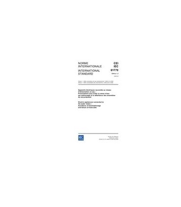 IEC 61770 Ed. 1.2 b:2006