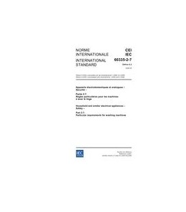 IEC 60335-2-7 Ed. 6.2 b:2006