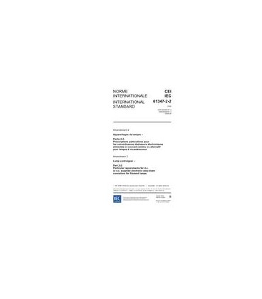 IEC 61347-2-2 Amd.2 Ed. 1.0 b:2006