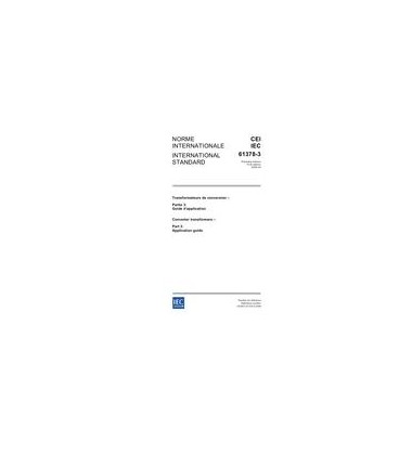 IEC 61378-3 Ed. 1.0 b:2006