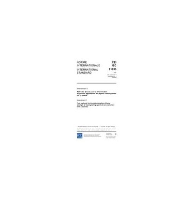 IEC 61033 Amd.1 Ed. 1.0 b:2006
