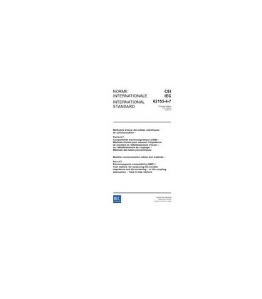 IEC 62153-4-7 Ed. 1.0 b:2006