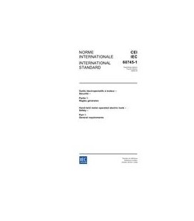IEC 60745-1 Ed. 4.0 b:2006